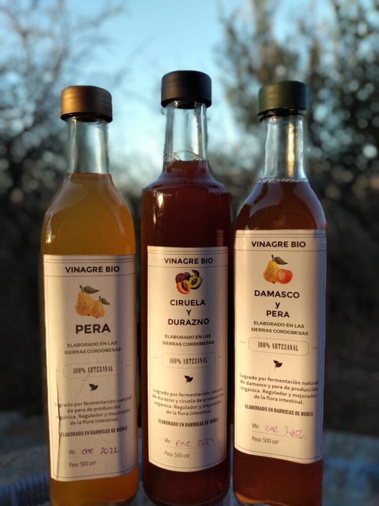 Evelaine y su bella familia elaboran vinagres biodinámicos en toneles de roble, mientras cabalgan bajo la luz de la luna