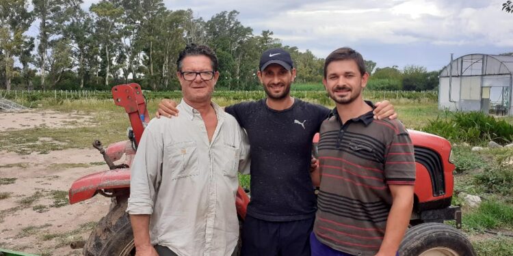 Los muchachos que se imaginaron produciendo alfalfa y terminarán elaborando los primeros vinos de Cruz del Eje