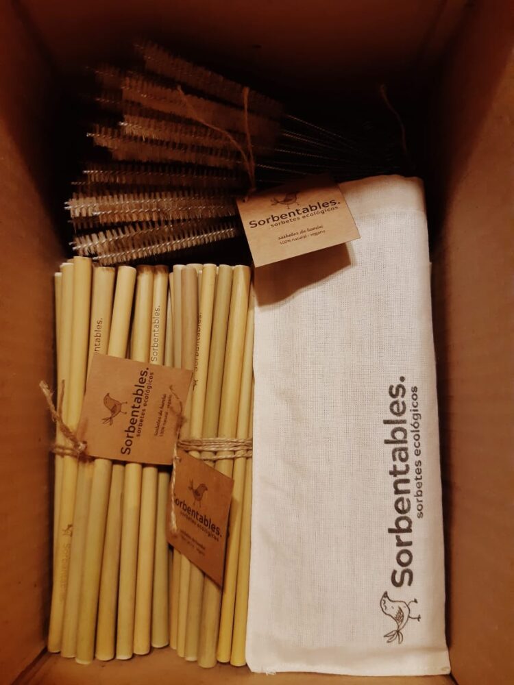 Qué buena idea: Investigaron las propiedades del bambú y crearon sorbetes ecológicos para reducir los deshechos plásticos