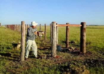 Día nacional del alambrador: “Es un trabajo rústico, artesanal y a pulmón. Te tiene que gustar”, señaló el correntino Juan Salvetti