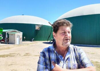 En General Alvear, Antonio Riccillo logró cerrar el círculo ganadero con biodigestores que generan electricidad a partir de los desechos animales