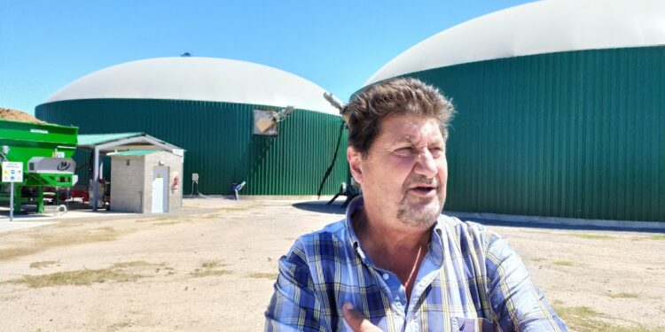 En General Alvear, Antonio Riccillo logró cerrar el círculo ganadero con biodigestores que generan electricidad a partir de los desechos animales
