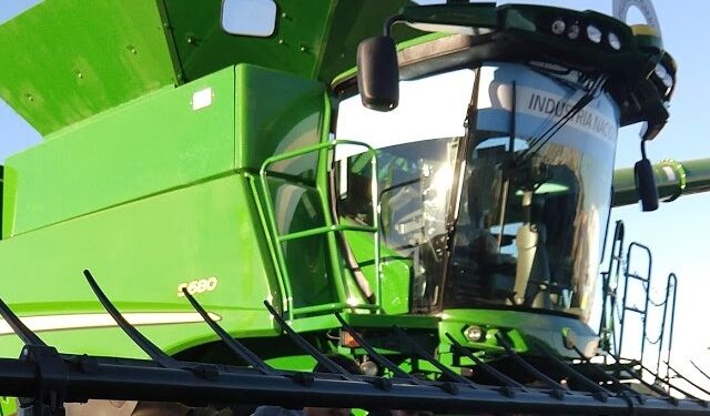A veces el relato arranca en el INDEC: Según el Gobierno, el 94% de las cosechadoras son de fabricación nacional