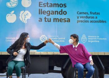 El márketing del camioncito: Ya existe “El Mercado en tu Barrio”, pero Paula Español sumó otro programa de ferias itinerantes