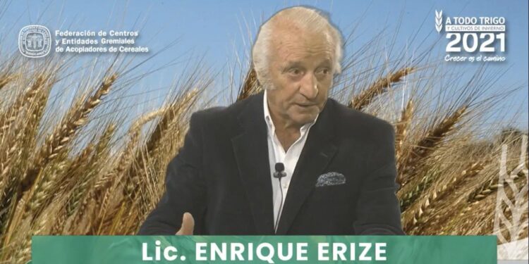 Enrique Erize: “Los productores podrían vender trigo a 250 u$s/tonelada si el registro de exportaciones no estuviese cerrado”