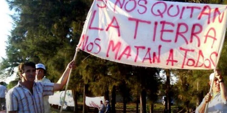 En la Secretaría de Agricultura Familiar esperan que se prorrogue una ley que impedía los desalojos rurales