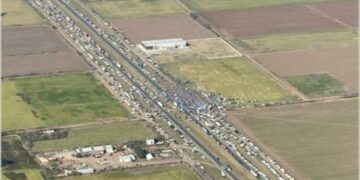 Cualquiera sea la cifra, el campo convocó una multitud y le puso la tapa a la estrategia del gobierno
