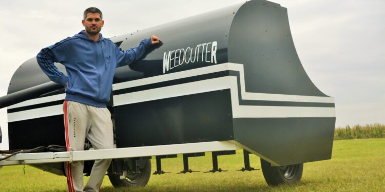 Weedcutter: Una solución alternativa para el control mecánico de malezas que fue desarrollada por un productor cordobés