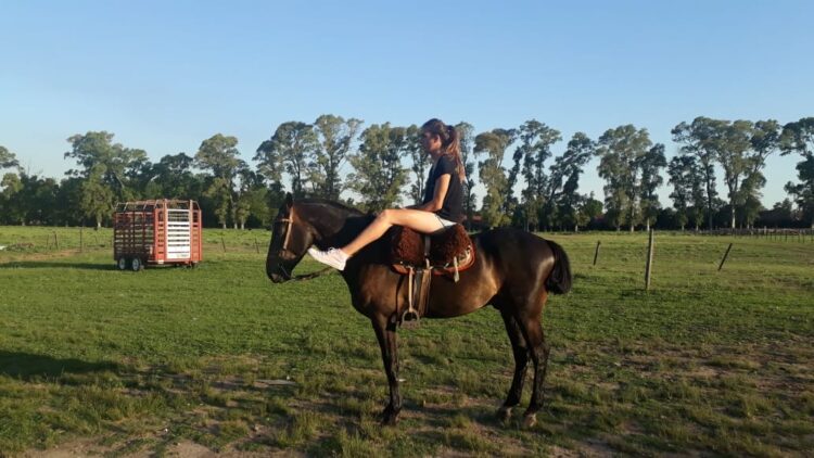 Cristina Espíndola es trans y su mejor educación fue la del campo: “Elegí domar caballos en lugar de trabajar en una esquina de Buenos Aires”