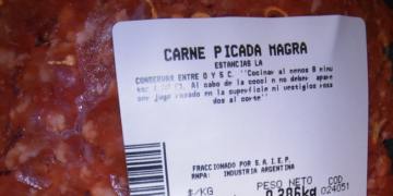 A partir de ahora la comercialización de carne picada envasada deberá hacerse con rotulados orientados a garantizar la inocuidad