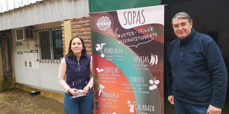 El caso Green Seed: Producen verduras novedosas en San Pedro y para agregarles valor las utilizan para preparar las primeras sopas en botella del país