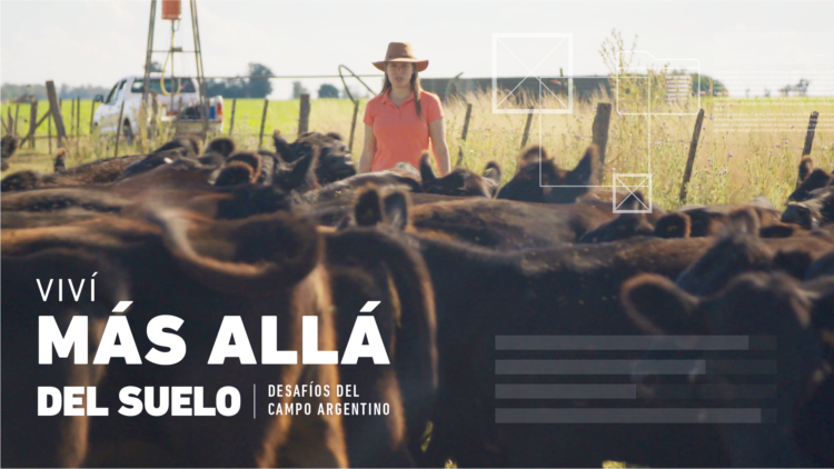 Lara y Julián, un matrimonio de jóvenes productores que será protagonista de una miniserie sobre el agro argentino