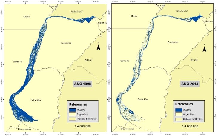 El INTA lanzó un alerta sobre el arroz: La bajante del Paraná podría achicar la superficie de siembra