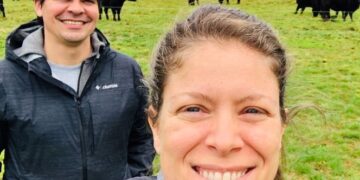Lara y Julián, un matrimonio de jóvenes productores que será protagonista de una miniserie sobre el agro argentino