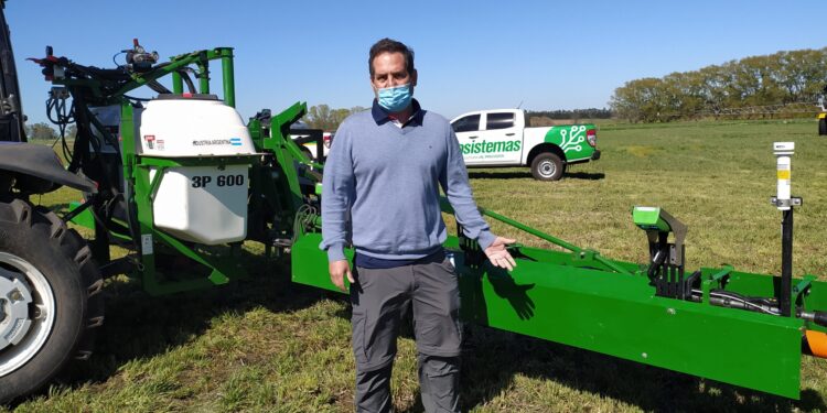 Joya nunca taxi: Preparan una pulverizadora especial para periurbanos, que viene equipada con todos los sensores y hasta podría ser dirigida por un robot