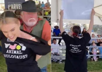 Tal como sucedió en la Expo de Palermo, ahora los australianos tuvieron su propio “lanzamiento de veganos”