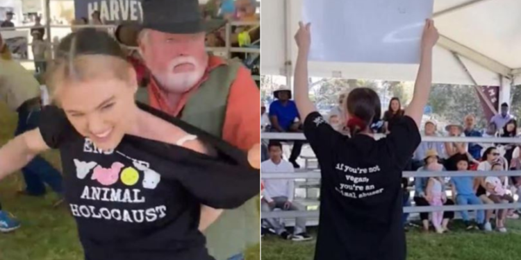 Tal como sucedió en la Expo de Palermo, ahora los australianos tuvieron su propio “lanzamiento de veganos”