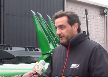 Diego Falconi trabaja en Ombú, una empresa que emplea a 520 personas en una localidad de 15.000 habitantes: “Cuando el agro anda bien, la ciudad anda bien”, asegura