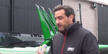 Diego Falconi trabaja en Ombú, una empresa que emplea a 520 personas en una localidad de 15.000 habitantes: “Cuando el agro anda bien, la ciudad anda bien”, asegura