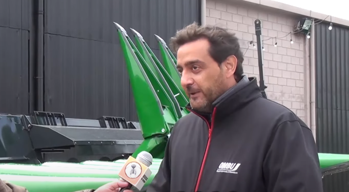 Diego Falconi trabaja en Ombú, una empresa que emplea a 520 personas en una localidad de 15.000 habitantes: “Cuando el agro anda bien, la ciudad anda bien”, asegura