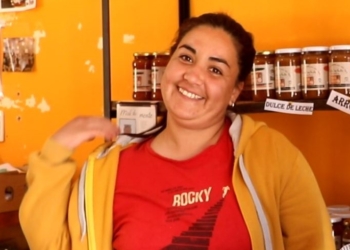 Muchacha campesina: Antonella Ramos nació “monte adentro” y ahora forma parte de una red que promueve el comercio justo para ese tipo de comunidades