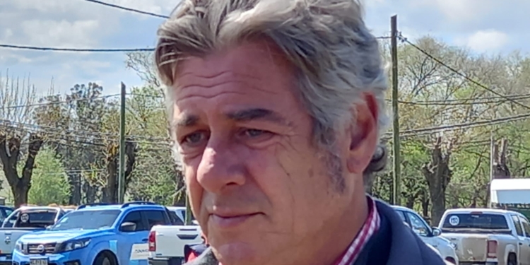 Bailando en la Sociedad Rural: “No podemos estar permanentemente pensando en un plan de lucha. No estamos para luchar sino para trabajar”, afirma Nicolás Pino