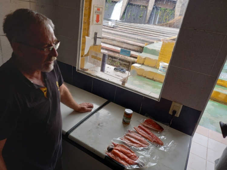 Todo comenzó pescando mojarritas: Sergio Salas cumplió su sueño de criar y sembrar truchas “con acento cordobés” en Traslasierra