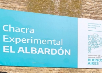 El gobierno bonaerense inauguró una nueva chacra experimental en Rauch, en plena cuenca del Salado