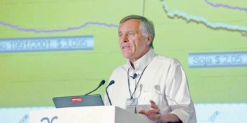 Empome cromático: Fernando Miguez advirtió que, por las distorsiones cambiarias, se están vendiendo fertilizantes con “un dólar celeste”