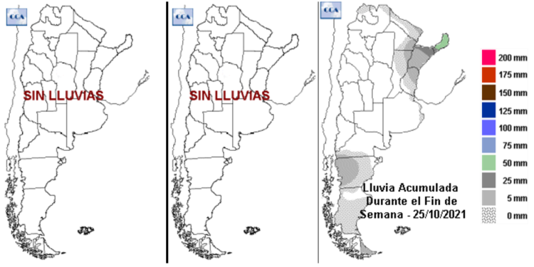 Niña caprichosa: Después de una semana en el infierno, llegarían lluvias reparadoras en los próximos días