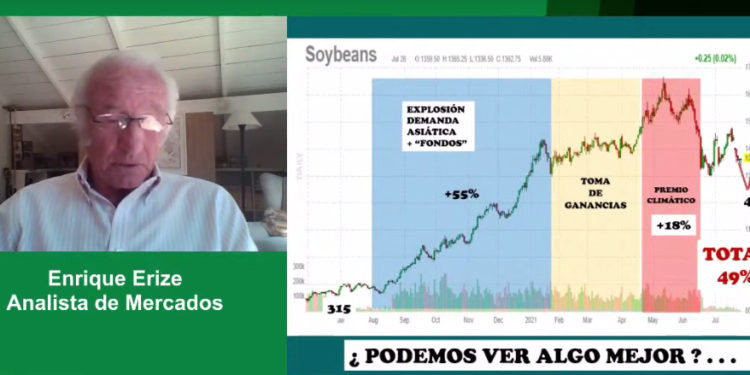 ¿Es una buena idea vender soja 2021/22 con los precios actuales? Erize cree que conviene esperar