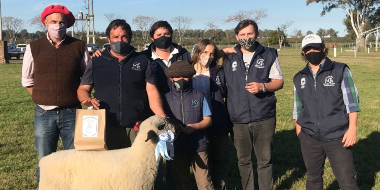 Tommy Fogg comenzó a criar ovejas para hacer algo con sus hijos y ahora es un gran impulsor de la actividad ovina en Entre Ríos