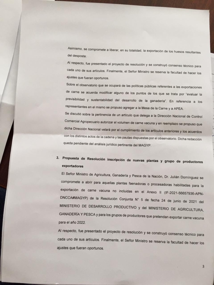 A esperar sentados: Dudas y reparos sobre el cepo a la carne luego de conocida una “minuta” que expone los planes del gobierno