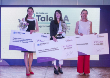 Programa TalentA: Corteva premió con 2,4 millones de pesos a tres emprendimientos liderados por mujeres rurales